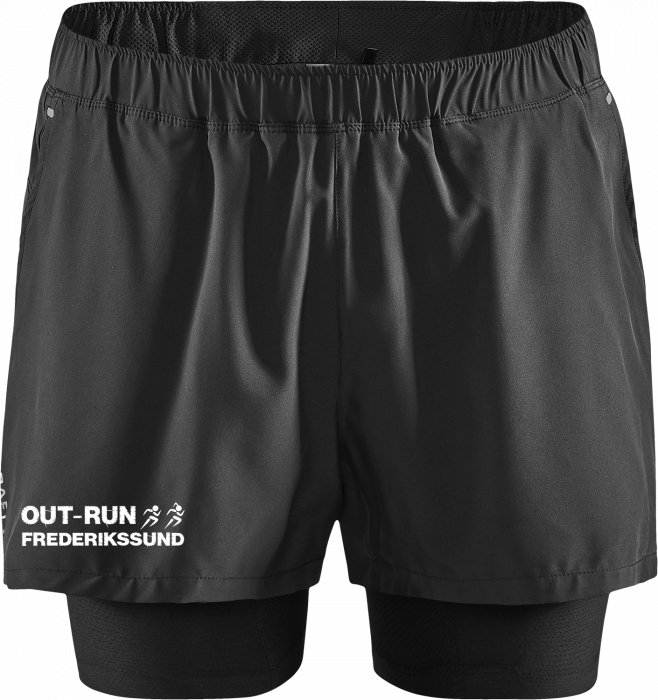 Craft - Outrun 2-In-1 Shorts Men - Czarny