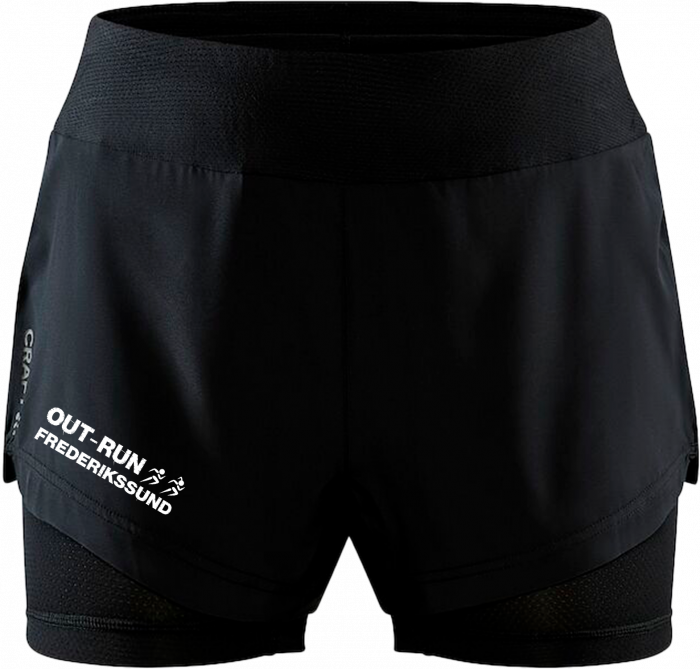 Craft - Outrun 2-In-1 Shorts Women - Zwart