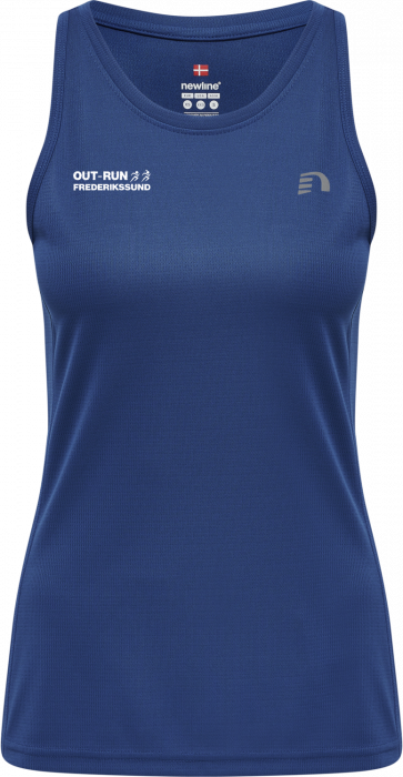Newline - Outrun Women's Running Singlet - Bleu