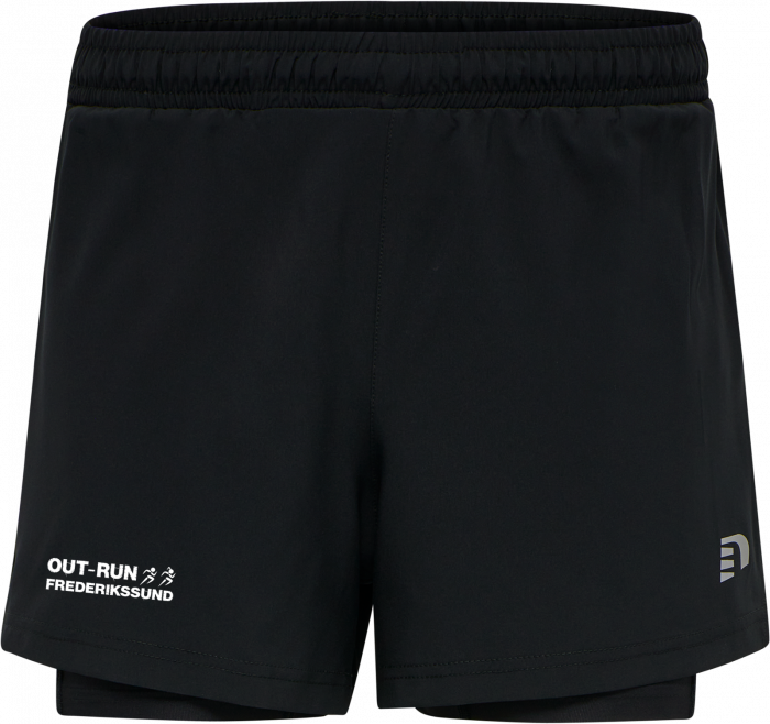 Newline - Core 2-In-1 Shorts - Dame - Sort