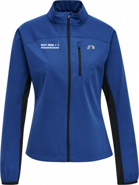 Newline - Outrun Women's Cross Jacket - Azul & preto